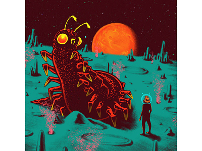Alien Being illustration