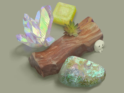 Objects 2d art character gemstone graphic art object still life texture tiny