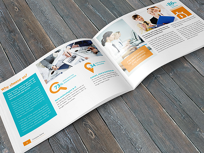 Business / Corporate Multipurpose A4 Brochure a4 brochure business corporate icons indesign minimal print