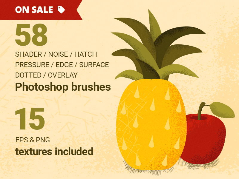58 Shader Photoshop Brushes + 15 Background Textures! background brush brushes brushes photoshop discount dotted edge hatch illustration noise overlay pattern photoshop pressure psd sale shader shading textures vector