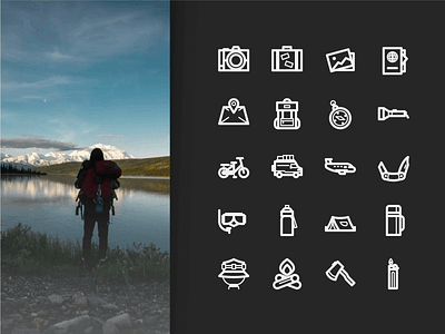 Travel Icon set