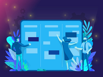 Kanban Method By Fahriza On Dribbble Kanban Method By Fahriza On Dribbble