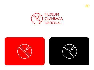 Museum Logo branding brandingdesign brandingdesigner heritage history logo logodesign logodesigner museum red sports sports branding sports logo timelapse