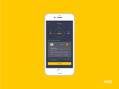 UI 002 002 checkout dailyui ui uidesign
