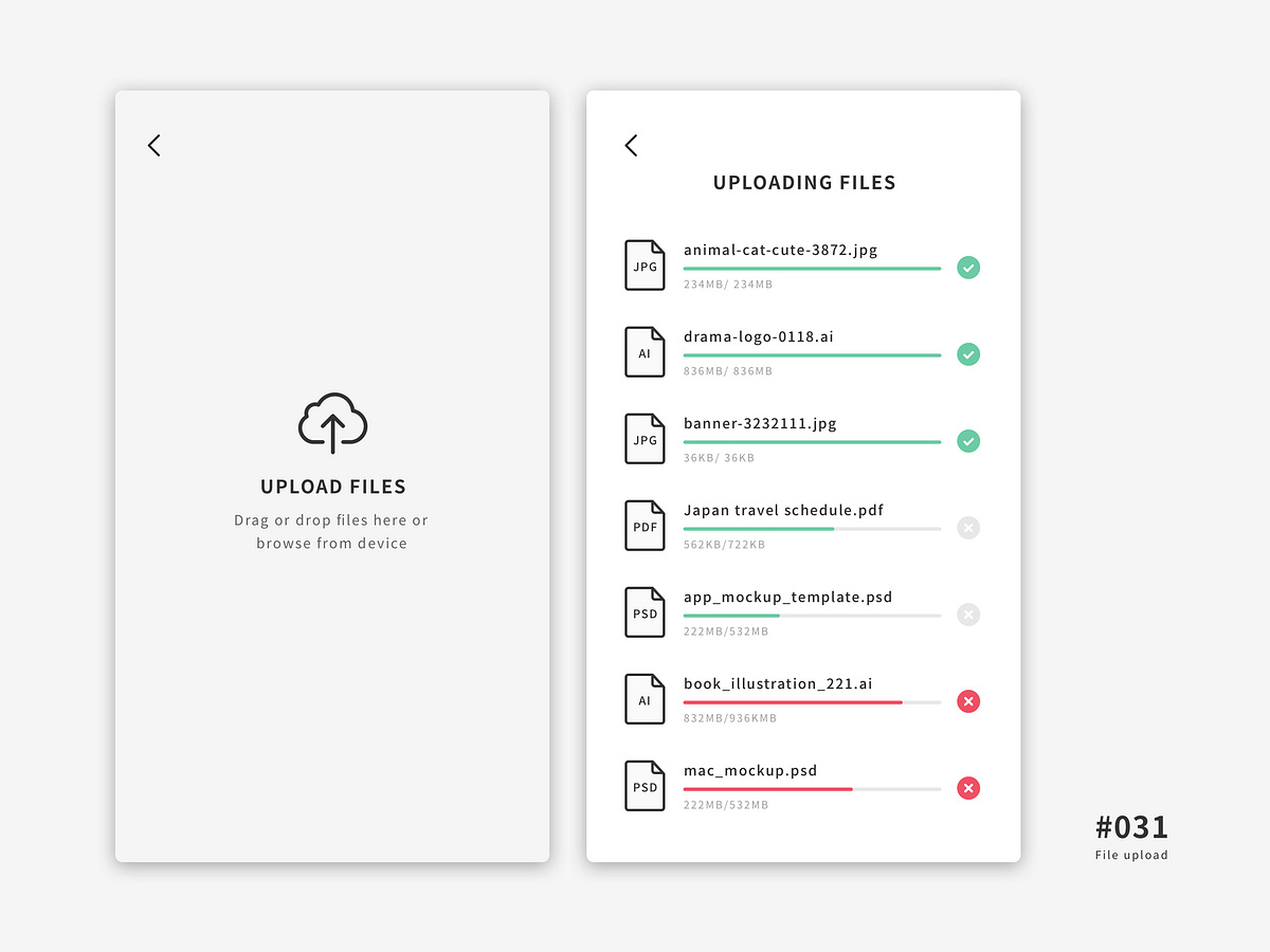 File Uploading designs, themes, templates and downloadable graphic ...