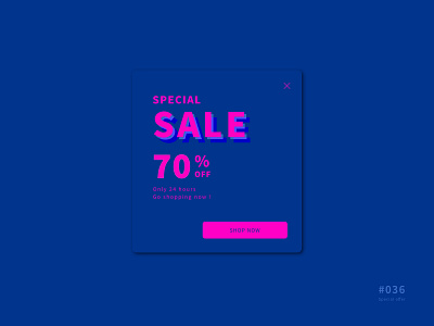 UI 036 036 36 app button daily 100 daily 100 challenge daily challange dailyui design pop up shop special special offer ui uidesign