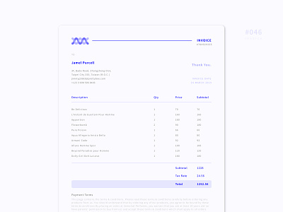 UI 046 046 46 app button clean daily 100 daily 100 challenge dailyui design invoice invoice design ui uidesign