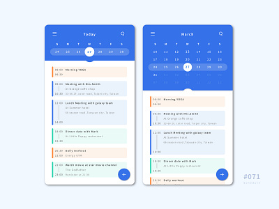 UI 071 071 71 app button calander daily 100 daily 100 challenge daily challenge dailyui design schedule ui uidesign