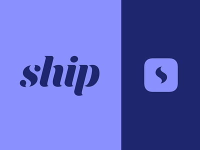 Ship - dating app branding app app branding app icon date dating glyph logo ship