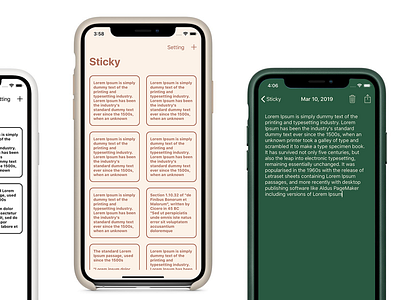 Sticky: memo app