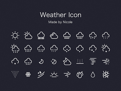 Weather Icon icon weather