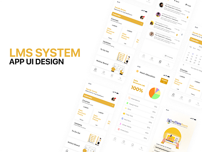 LMS SYSTEM APP UI app lms mobile app