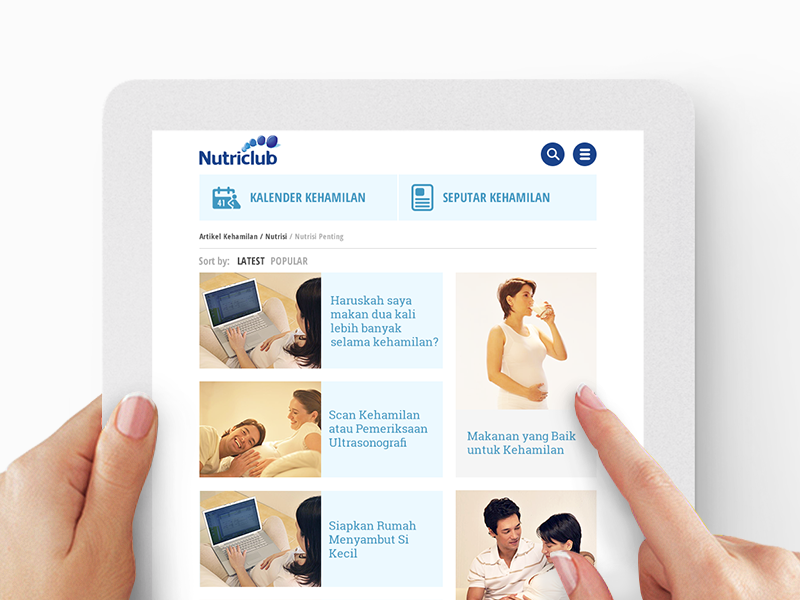 Nutriclub 2.0 website toddler pregnancy nutriclub mother milk meal information expert baby