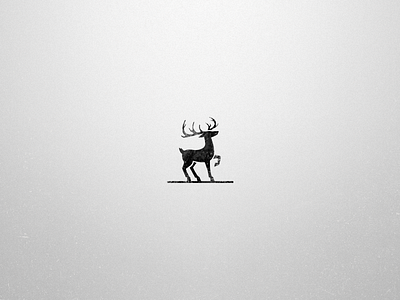 deer logo animal brand deer forest logo