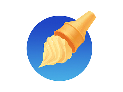 Ice Cream Rocket ice cream icon rocket ui
