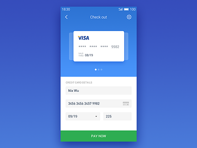 Daily UI Day 02 Credit Card Checkout credit card checkout daily ui ui