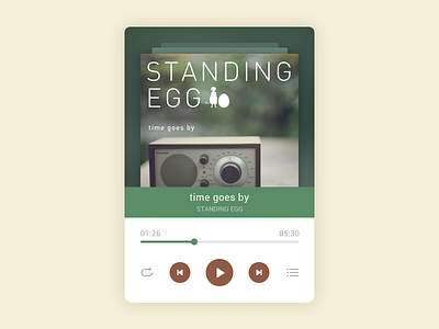 Daily UI Day 09 Music Player daily ui music player ui