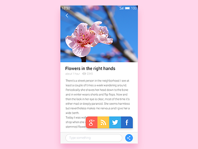 Daily UI Day 10 Social Share