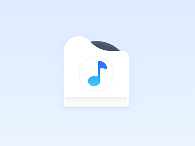 Music Folder folder icon music piano ui
