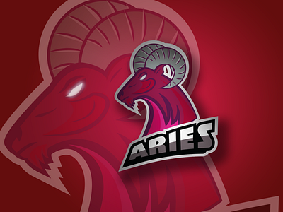 Aries art artist esports esports logo graphic design illustration logo logodesign logodesigner mascot design mascot logo