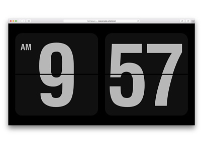 Flip Clock