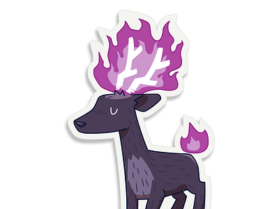 Night Flamedeer