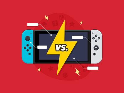 Which Switch? design editorial illlustration hero image illustration