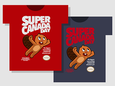 Super Canada Day canada day character design spruce