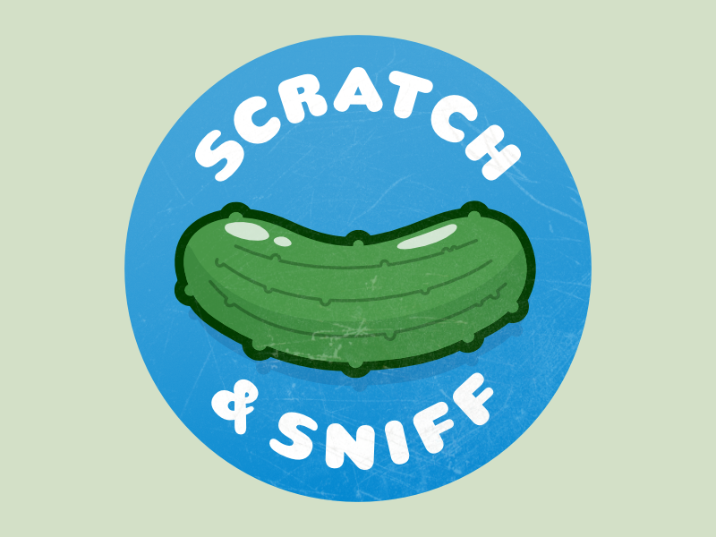 Scratch & Sniff Dill by Pete McBride on Dribbble