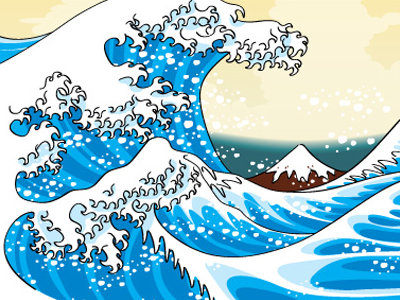 Great Wave illustration