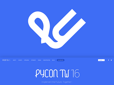 PyCon Taiwan Logo/Icon logo python taiwan ui web