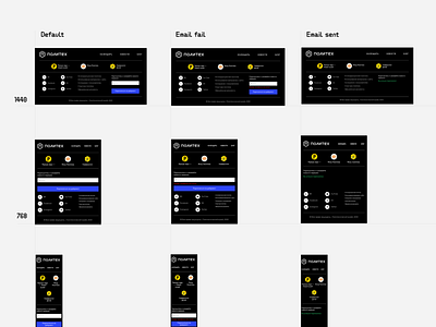 Footer UI for Polytech Museum of Moscow