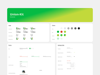 Flexible Design System for Startup design desktop minimal mobile typography ui ux web