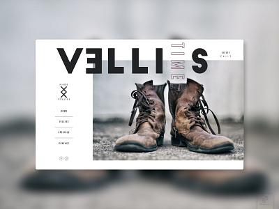 Made Vellies Website digital flat design typography ui ux website