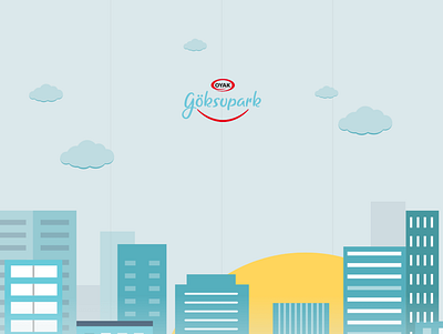 Oyak - Göksupark behance design flat illustration minimal oyak typography ui ux vector website