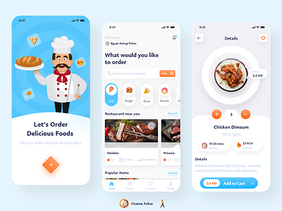 Food Delivery App cards delivery delivery app design details product food and drink food app food delivery food delivery app food delivery application food design home page illustration pizza splash ui ui ux ui design