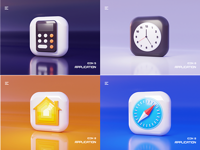 Application icon design icon