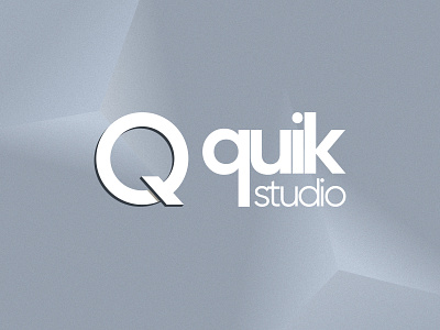 Quik studio logo branding design graphic design icon illustration logo typography ui ux vector