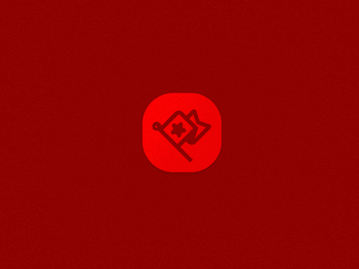 Flag flag icon red
