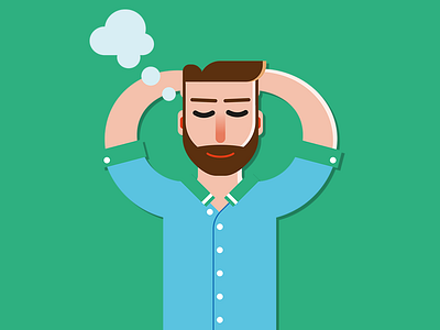 What about UI designers are dreaming? dream illustration smot ui designer vector
