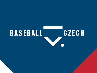 Logo and brand Baseball Czech for CBA baseball brand design logo
