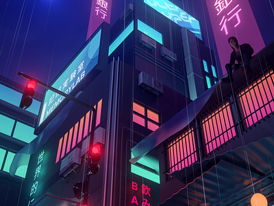 high rise 高層アパート by Andrew Morgan on Dribbble