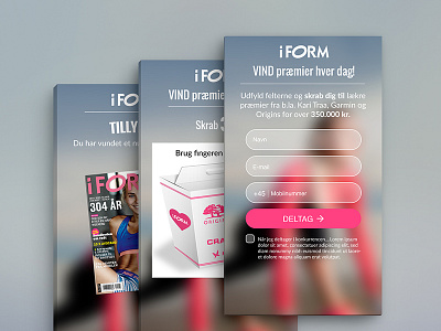 UI Mobilegame design game iform mobile pink sport ui