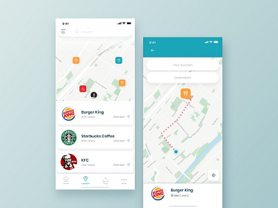 Loyalty App android app design design illustration ios landing page loyalty app maps new app trend 2019 resturants web