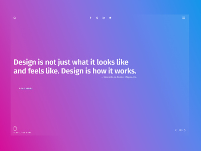 Header Design design ui ux web website