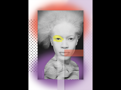 7-day-challenge: Photoshop Collage 'Albino'