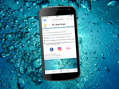 Day 017 Email confirmation #dailyui calltoaction confirmation email countdown dailyui email design email receipt travel ui challenge ui design