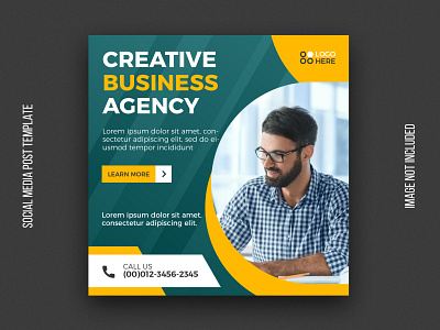 Digital agency social media post template abstract agency banner business corporate cover design facebook facebook cover flyer instagram post psd tempalte web web banner