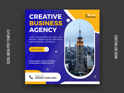 social media post template abstract agency banner branding brochure business business banner business flyer corporate design flyer freepik identity instagram logo psd realestate tempalte