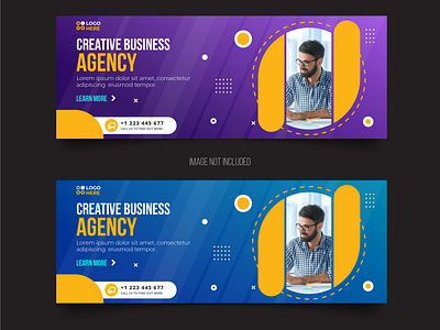 Agency modern cover template